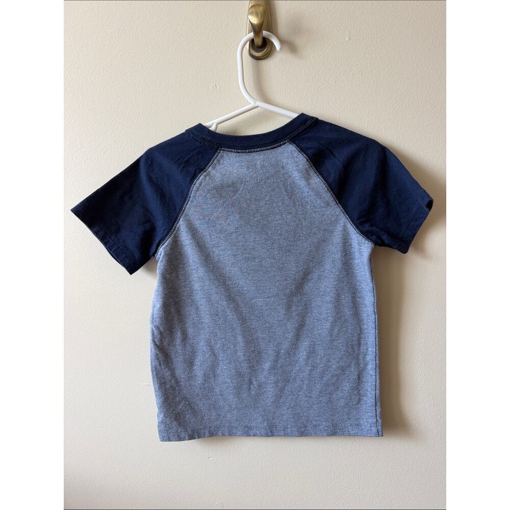 Bundle Cat & Jack Boys Tees Size 3T Navy and Gray Short-Sleev - Picture 3 of 13